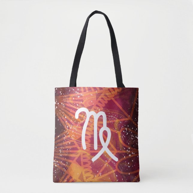 Zodiac Tote Bag - Våg Tygkasse (Framsida)