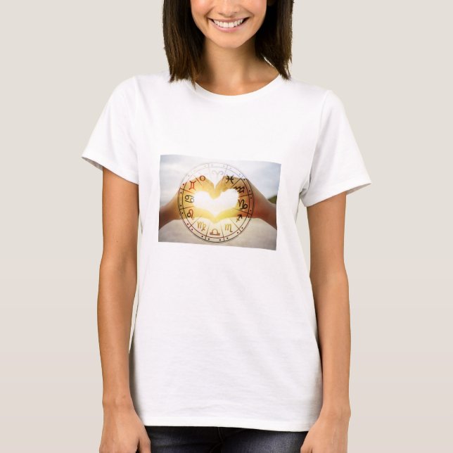 Zodiac Tshirt T Shirt (Framsida)