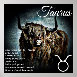 Zodiac undertecknar affischen för astrologi för poster