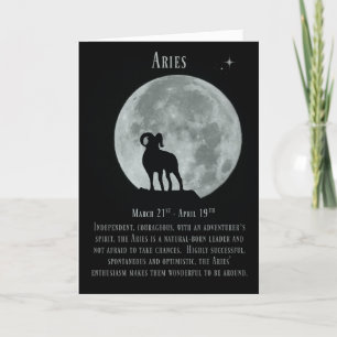 Zodiac undertecknar av vädur, kort