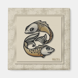 Zodiac undertecknar den Pisces magneten Magnet