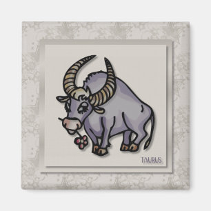 Zodiac undertecknar Oxenmagneten Magnet