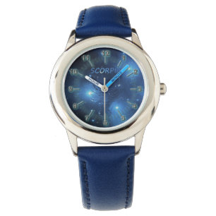 Zodiac undertecknar scorpioen armbandsur