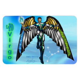 Zodiac Universe - 4 x 6 Våg Magnet. Magnet