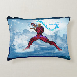 Zodiac Universe-Aquarius accent Pillow Prydnadskudde