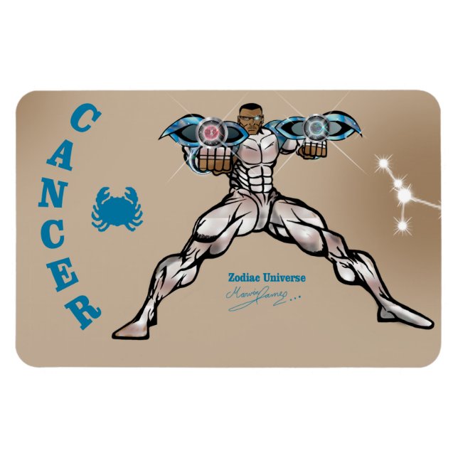 Zodiac Universe - Cancer Magnet (Horisontell)