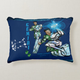 Zodiac Universe-Gemini accent Pillow Prydnadskudde
