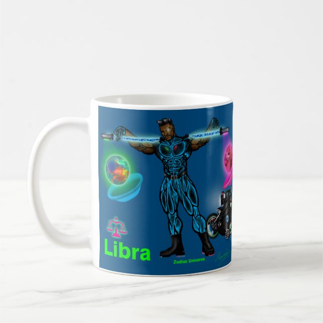 Zodiac Universe - Libra Mugg (Vänster)