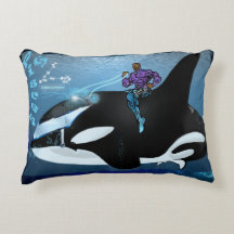 Zodiac Universe Pisces accent Pillow