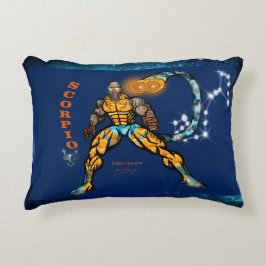 Zodiac Universe-Scorpio accent Pillow Prydnadskudde