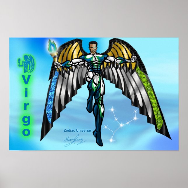 Zodiac Universe - Våg Poster (Framsidan)