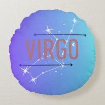 Zodiac Våg Blue Gradient Dekorativ kudde