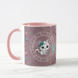 Zodiac våg Cute Wheel Planet Astrology Mugg