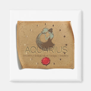 ZODIAC - Vattumannen - Magnet