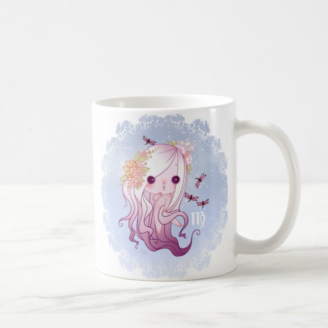 Zodiac vierge våg kaffemugg (Höger)