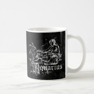 Zodiac Vintage Aquarius Kaffemugg
