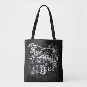 Zodiac Vintage Aries Tygkasse