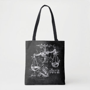 Zodiac Vintage Libra Tygkasse
