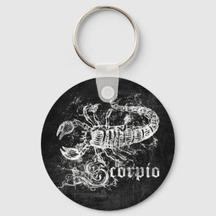 Zodiac Vintage Scorpio Nyckelring