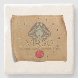 Zodiac - Virgo - Coaster Stenunderlägg