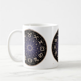 Zodiac wheel kaffemugg