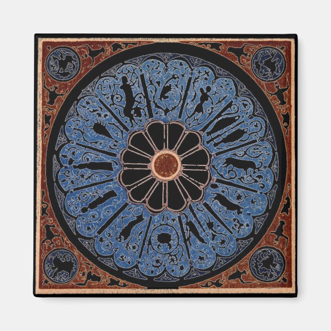 Zodiac Wheel Magnet (Framsidan)