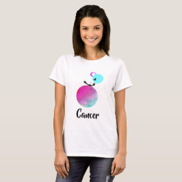 *~* Zodiac Whimsical White Cancer Zodiac Funny T Shirt