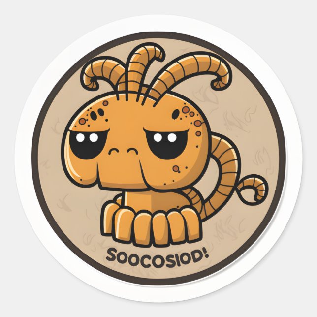 Zodiacakademiska klistermärken (Framsida)