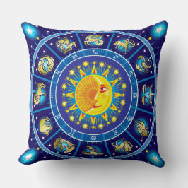 Zodiacal Circle Pillow Kudde