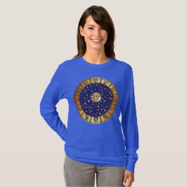 Zodiacastrologitecken och stjärnor t-shirt