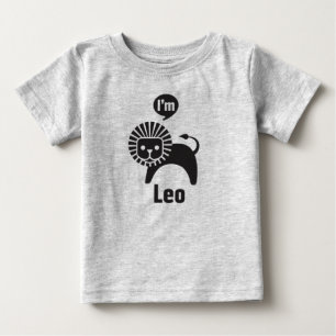 Zodiacbaby Utslagsplats-Leo T-shirt