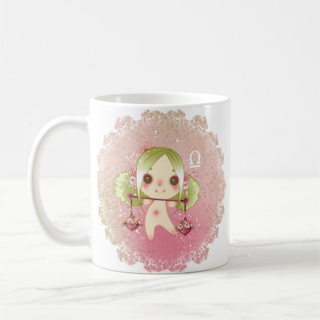 Zodiacbalanslibra Kaffemugg (Vänster)
