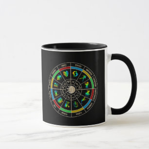 Zodiacfärg rullar mugg