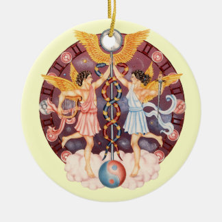 ZodiacGemini - skräddarsy det! Julgransprydnad Keramik
