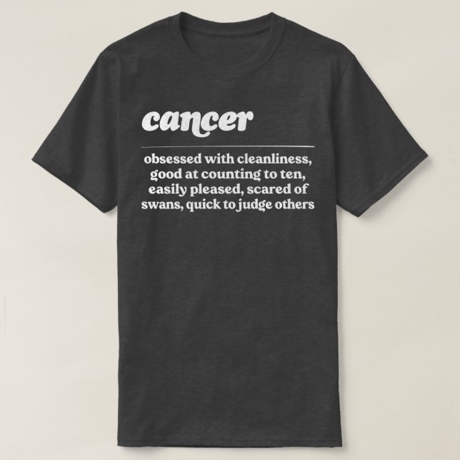 ZodiacHumous Gift-design T Shirt (Design framsida)