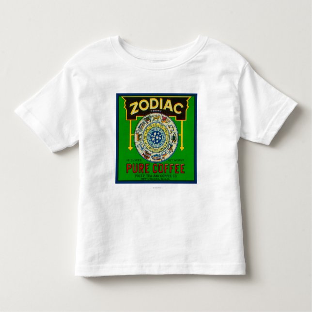 Zodiackaffe LabelNew Orleans, LA Tee (Framsida)