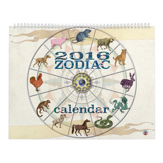 Zodiackalender 2016 kalender (Omslag)