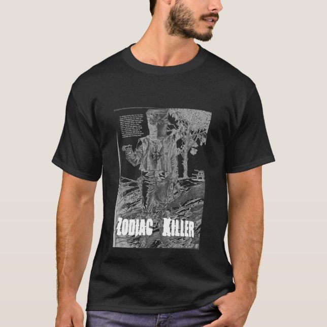 Zodiacmördare T-shirt (Framsida)