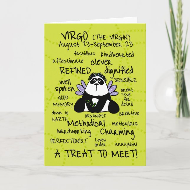 zodiacordkort - våg kort (Framsida)