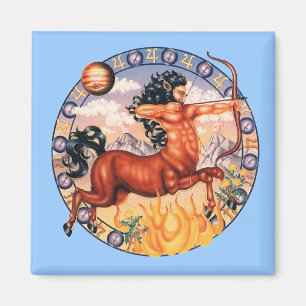 Zodiacsagittariusen - skräddarsy det! magnet