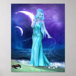 Zodiacserie: Canvas/Poster Skriv ut Poster