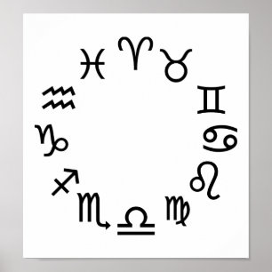Zodiactecken Poster