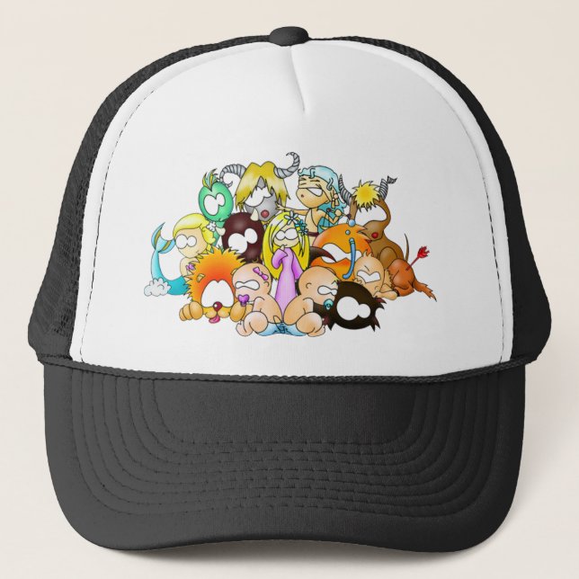 ZodiaK babes Truckerkeps (Framsida)