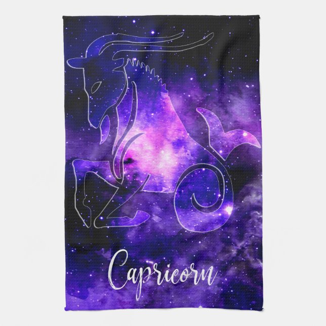 Zodiak: Capricorn Kökshandduk (Vertikal)
