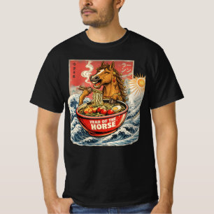 Zodiak Kinesiskt Nyår för Häst 2026 Ramen T Shirt