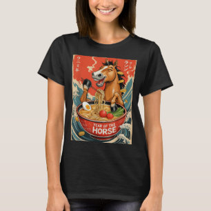 Zodiak kinesiskt nyår för hästen 2026 Ramen Me T Shirt