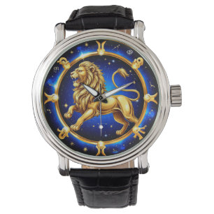 Zodiak Leo-emblem Armbandsur
