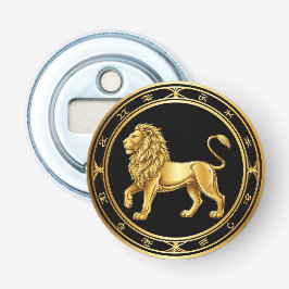 Zodiak Leo-emblem Flasköppnare