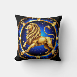 Zodiak Leo-emblem Kudde