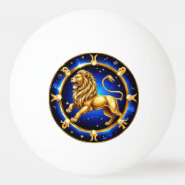 Zodiak Leo-emblem Pingisboll